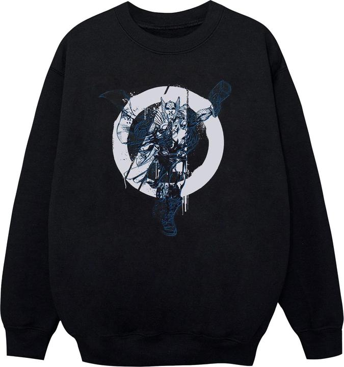 Actual product image Boys Thor Circle Sweatshirt (152, 158)