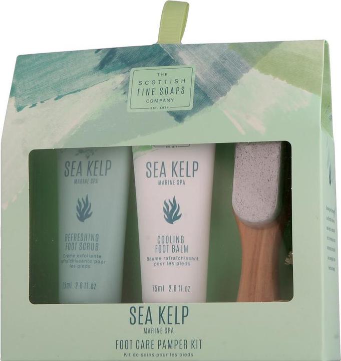 Produktbild Scottish Fine Soaps Sea Kelp Marine Spa (Fusscrème & Fussgel, 75 ml)