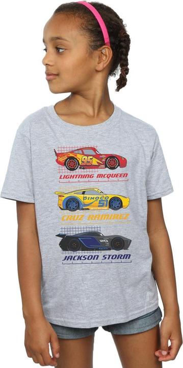 Produktbild Cars Racer Profile TShirt Mädchen (152, 158)