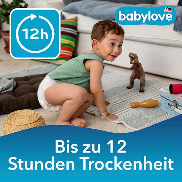 Actual product image dm babylove Nappies Premium (Size 8, Pack, 28 Piece)