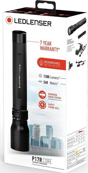 Actual product image Ledlenser P17R Core (29 cm, 1200 lm)