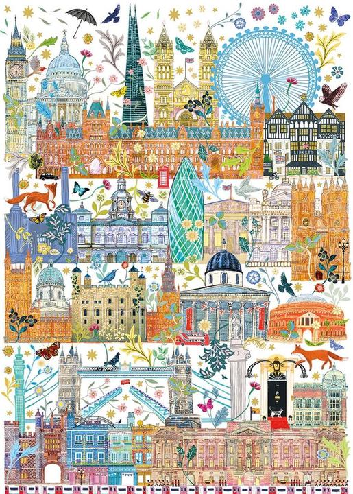 Produktbild Gibsons Puzzle 1000 pieces London Skyline (1000 Teile)