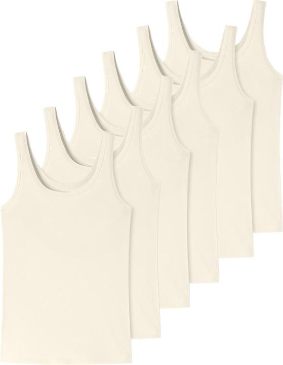 Produktbild Uncover by Schiesser 6er Pack Bamboo Cotton Unterhemd / Top (L)