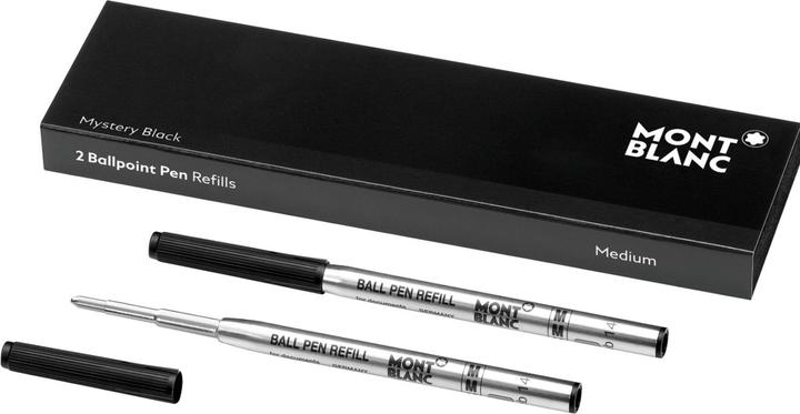 Actual product image Montblanc Ballpoint Pen Refill Large (Refill, Black, 0.50 mm)