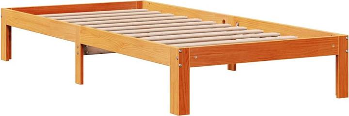 Actual product image VidaXL Bed with drawers pine (140 x 190 cm)