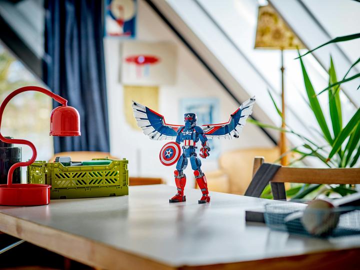 Immagine prodotto LEGO Nuova figura da costruzione di Capitan America (76296, LEGO Marvel)