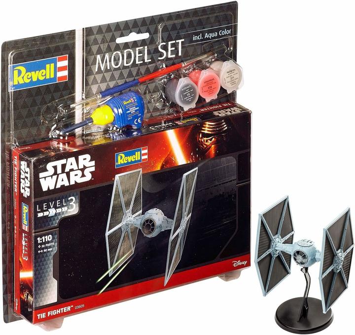 Actual product image Revell MS Star Wars TIE Fighter