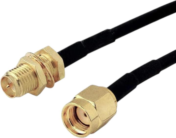 Actual product image Purecrea 10m Coaxial Verlängerungskabel RP SMA Male auf RP SMA Female (Antenna cable)