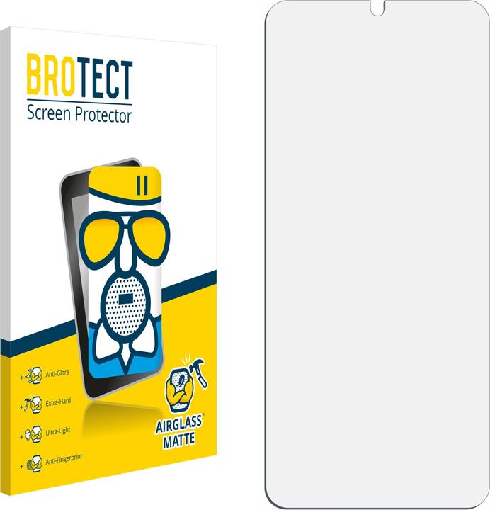 Productafbeelding BROTECT AirGlass Matte kogelwerende glasfolie (1 Stuk, Umidigi A15c)
