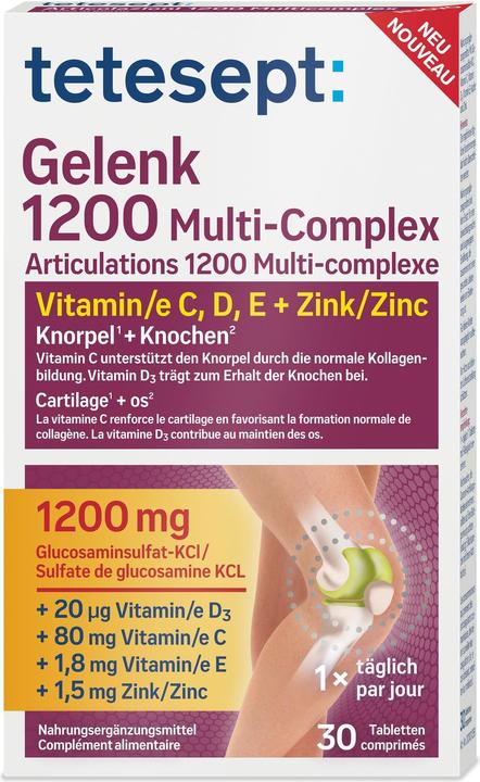 Tetesept 1200 Multi-Complex (30 Stück, Tabletten, 78 g)