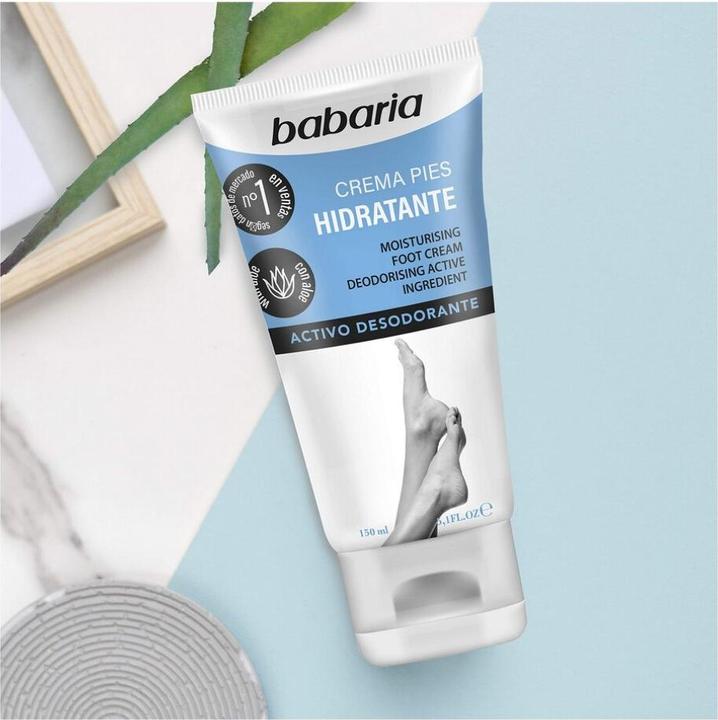 Produktbild Babaria Crema Hidratante Pies Aloe 150ml (Fusscrème & Fussgel, 150 ml)