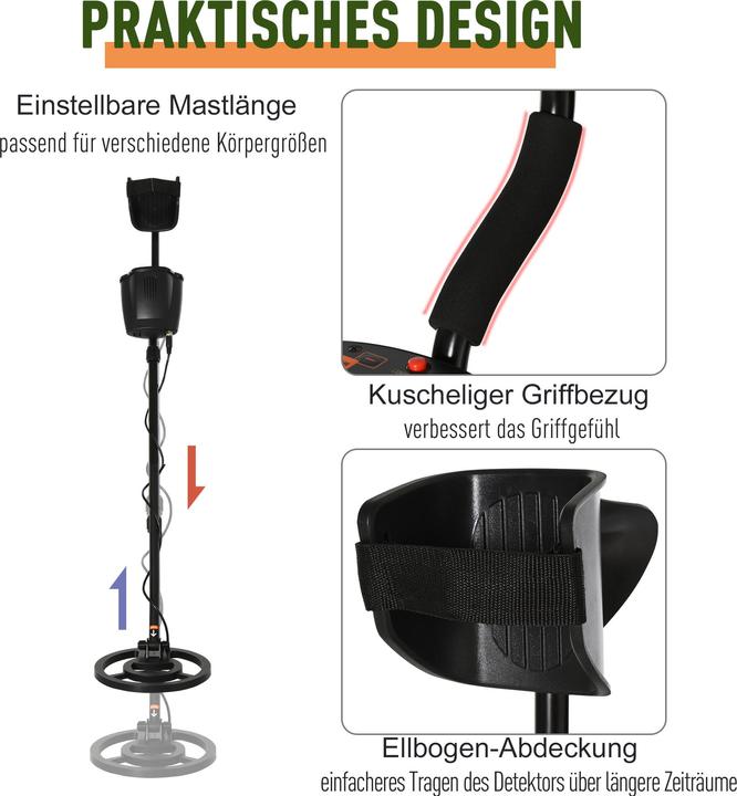 Immagine prodotto Outsunny Metal detector
