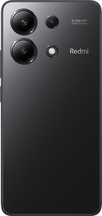 Produktbild Xiaomi Redmi Note 13 (128 GB, Midnight Black, 6.67", Dual SIM, 108 Mpx, 4G)