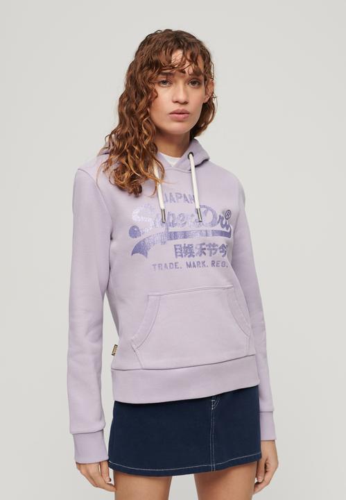 Immagine prodotto Superdry tuta da ginnastica con cappuccio con 1/2 zip per bambini alpine f1 asteody 2023 (XS)