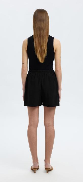 Produktbild Selected Femme Mid Waist Shorts aus Leinengemisch (38)