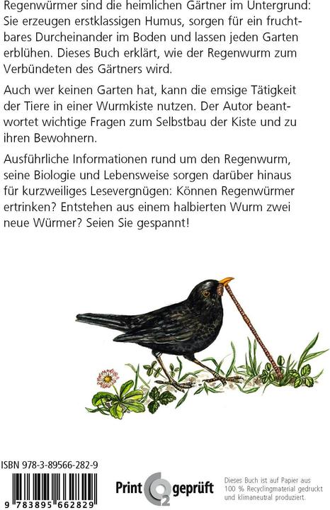 Produktbild Regenwürmer - Helfer im Garten (Deutsch, Ralf Klinger, 2010)