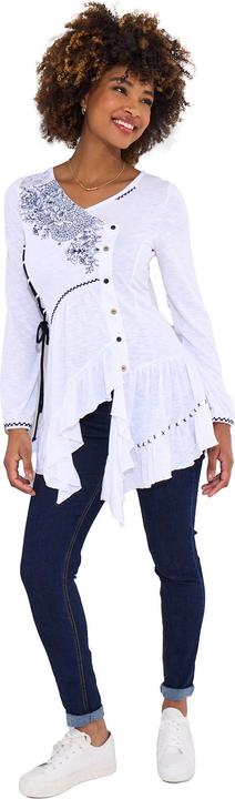 Produktbild Joe Browns Frilly Embroidered V-Neck Tunic (40)