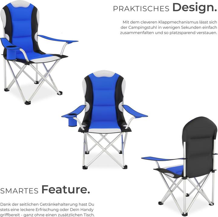 Produktbild tectake Campingstuhl