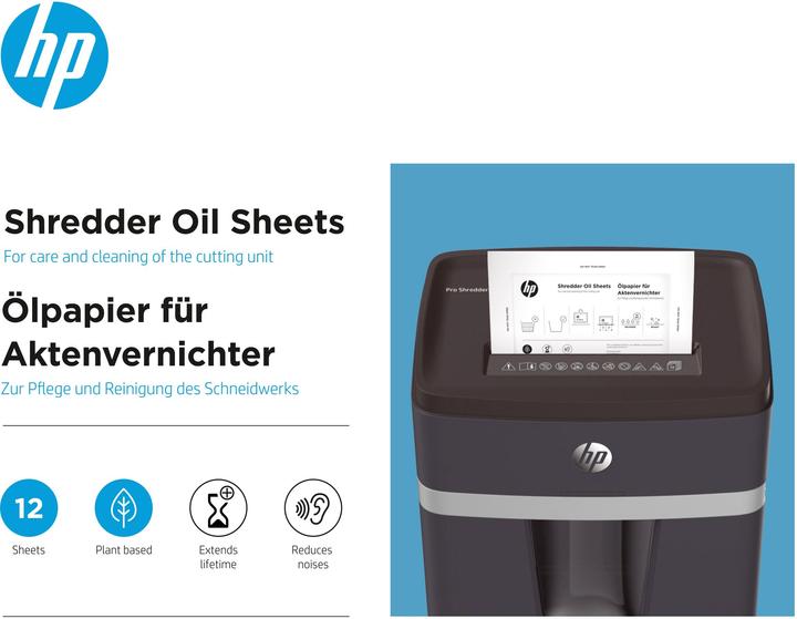 Produktbild HP Ölpapier für Aktenvernichter