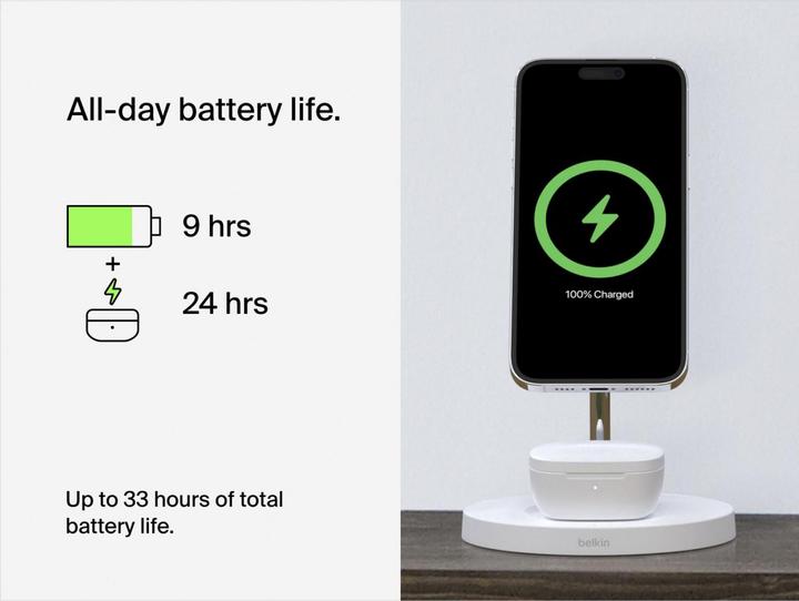 Immagine prodotto Belkin Movimento Soundform (ANC, 9 h, Senza fili)
