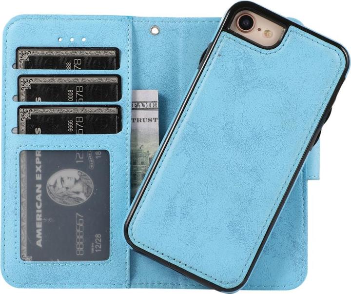 Image du produit Cover-Discount iPhone SE / 8 / 7 - Étui avec coque arrière Combi bleu clair (Apple iPhone SE (2ème génération), Apple iPhone 7, Apple iPhone 8)