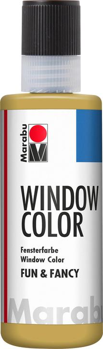 Image du produit Marabu Window Color peinture à contours "Fun & Fancy" or (Or, 80 ml)