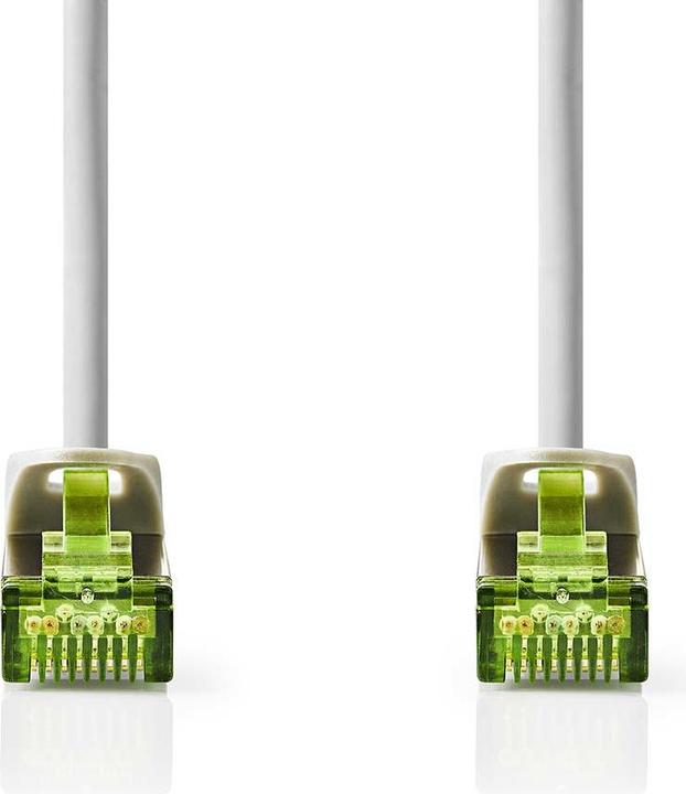 Produktbild Nedis Cat 7 Kabel | S/FTP | RJ45 Stecker | RJ45 Stecker | 0.50 m | Snagless | Rund | LSZH | Grau | L (S/FTP, CAT7, 0.50 m)