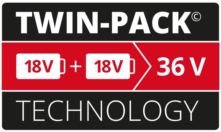 Image du produit Einhell PXC-Twinpack CB (18 V)