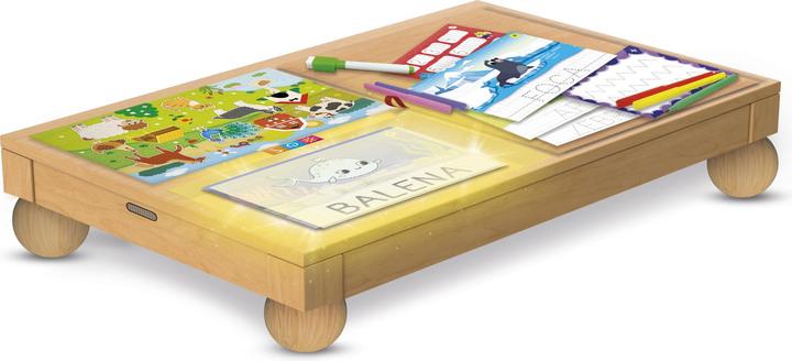 Image du produit Lisciani Table D'Activités Multiples En Bois Montessori