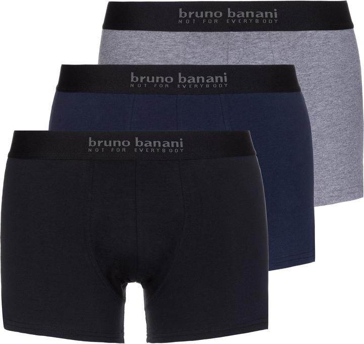 Schwarz, Navy, Grau melange