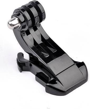 Image du produit Hermex HERO 5 / 4 / 3+ / 3 / 2 / 1 compatible J Hook Buckle Quick Release J-Adapter + support courbé... (1, 3, 4, héros 5)