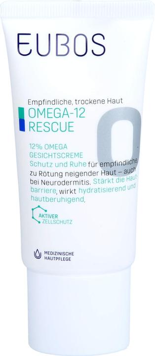 Eubos Empfindliche Haut Omega 3-6-9 Gesichtscreme, 50 ml CRE (50 ml, 24h Creme)