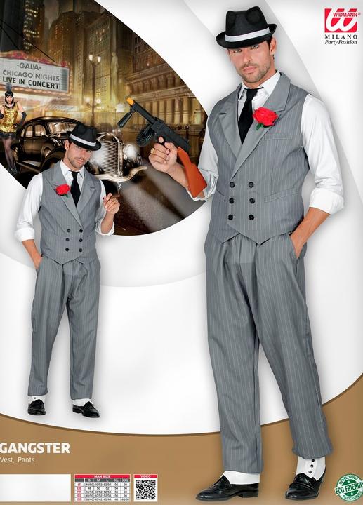 Actual product image Widmann 20s gangster (M)