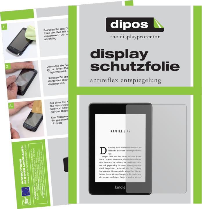 Immagine prodotto Dipos Pellicola Protettiva Antiriflesso (1 Pezzo/i, Amazon Kindle Paperwhite (2018))