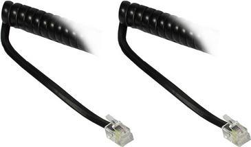 Actual product image Good Connections Telephone handset cable (spiral cable), black, 2m, ®