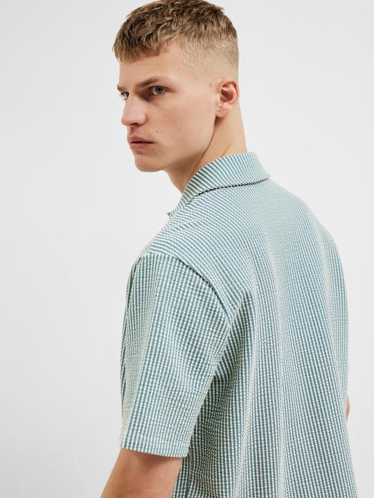 Produktbild Selected Homme Seersucker Kurzarmhemd (L)