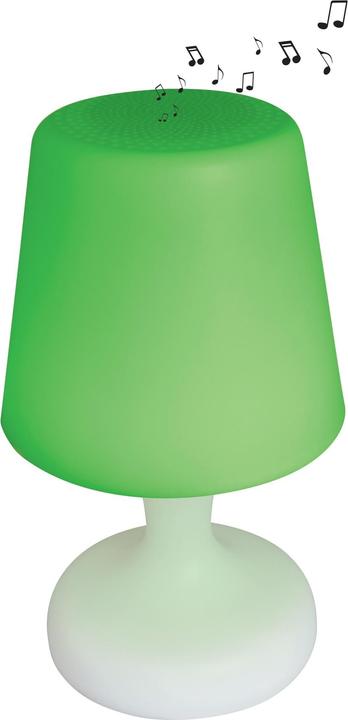 Produktbild Lexibook Bluetooth Lautsprecher wasserdicht in Form einer Tischlampe mit LED Technologie inkl. Fernbedienung