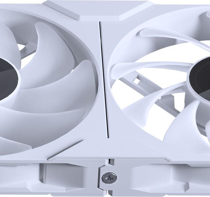 Actual product image Phanteks M25 Gen2 PWM D-RGB fan, 3-pack - 140mm, white (140 mm, 3 x)