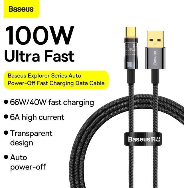 Actual product image Baseus Explorer Series (1 m, USB 3.0)