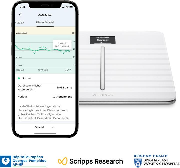 Actual product image Withings Body Cardio (180 kg)