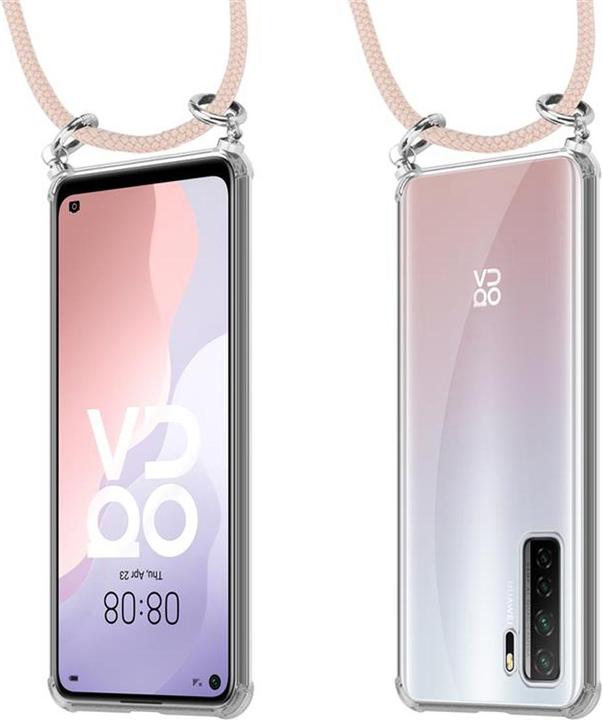 Produktbild Cadorabo TPU Handy Kette SILBER Cover
