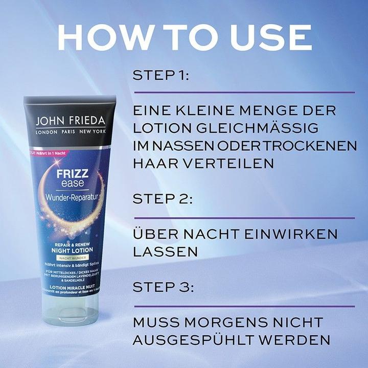 Produktbild John Frieda Repair & Renew Night Lotion (100 ml)