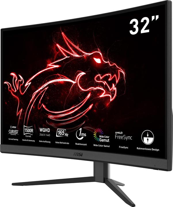 Produktbild MSI Optix G32CQ4DE-009 (2560 x 1440 Pixel, 31.50")