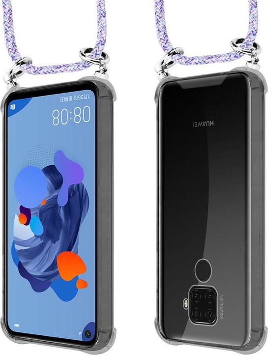 Produktbild Cadorabo TPU Handy Kette SILBER Cover