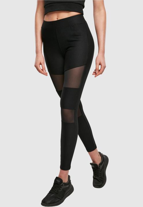Produktbild Urban Classics Ladies Tech Mesh Rib Leggings (M)