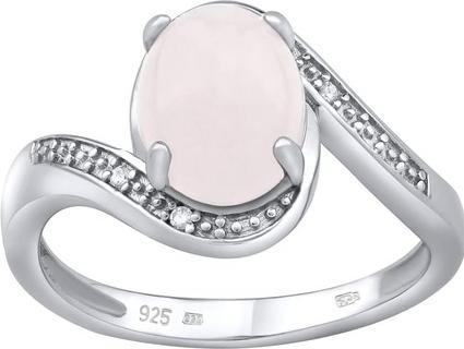 Produktbild Silvego Silver ring with natural rosette JST14809RO - Circuit: 52 mm (52, 925 Silber)