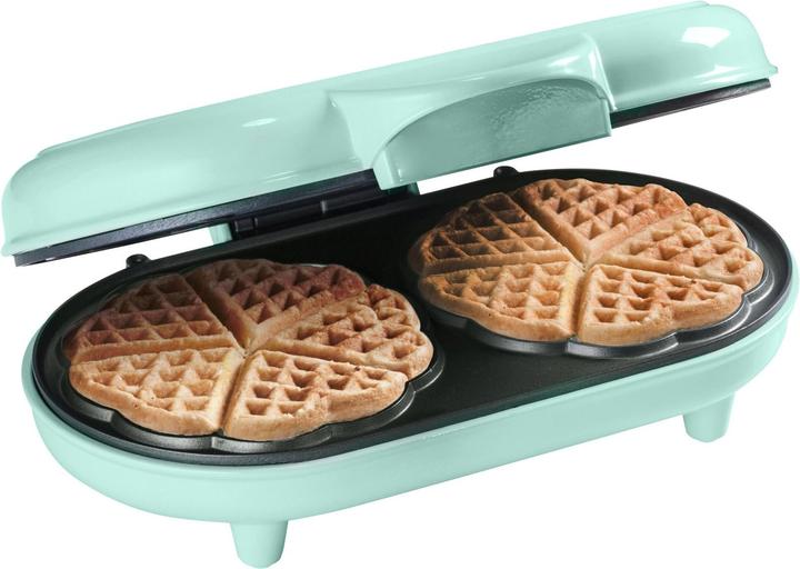 Bestron Double Heart Waffle Maker