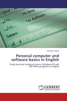 Produktbild Personal computer and software basics in English (Englisch, Stanislav Popov, 2011)