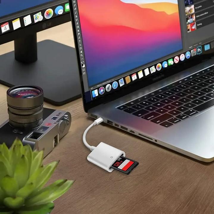 Immagine prodotto PhoneLook Lettore di schede SD e microSD USB-C 2-in-1 (USB-C)