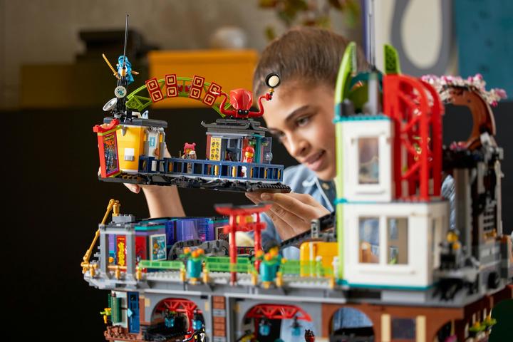 Image du produit LEGO Ninjago - Marchés en ville (71799, LEGO Ninjago, LEGO difficiles à trouver)